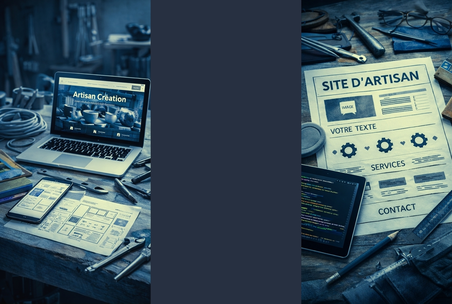 Exemple site internet artisan ou PME